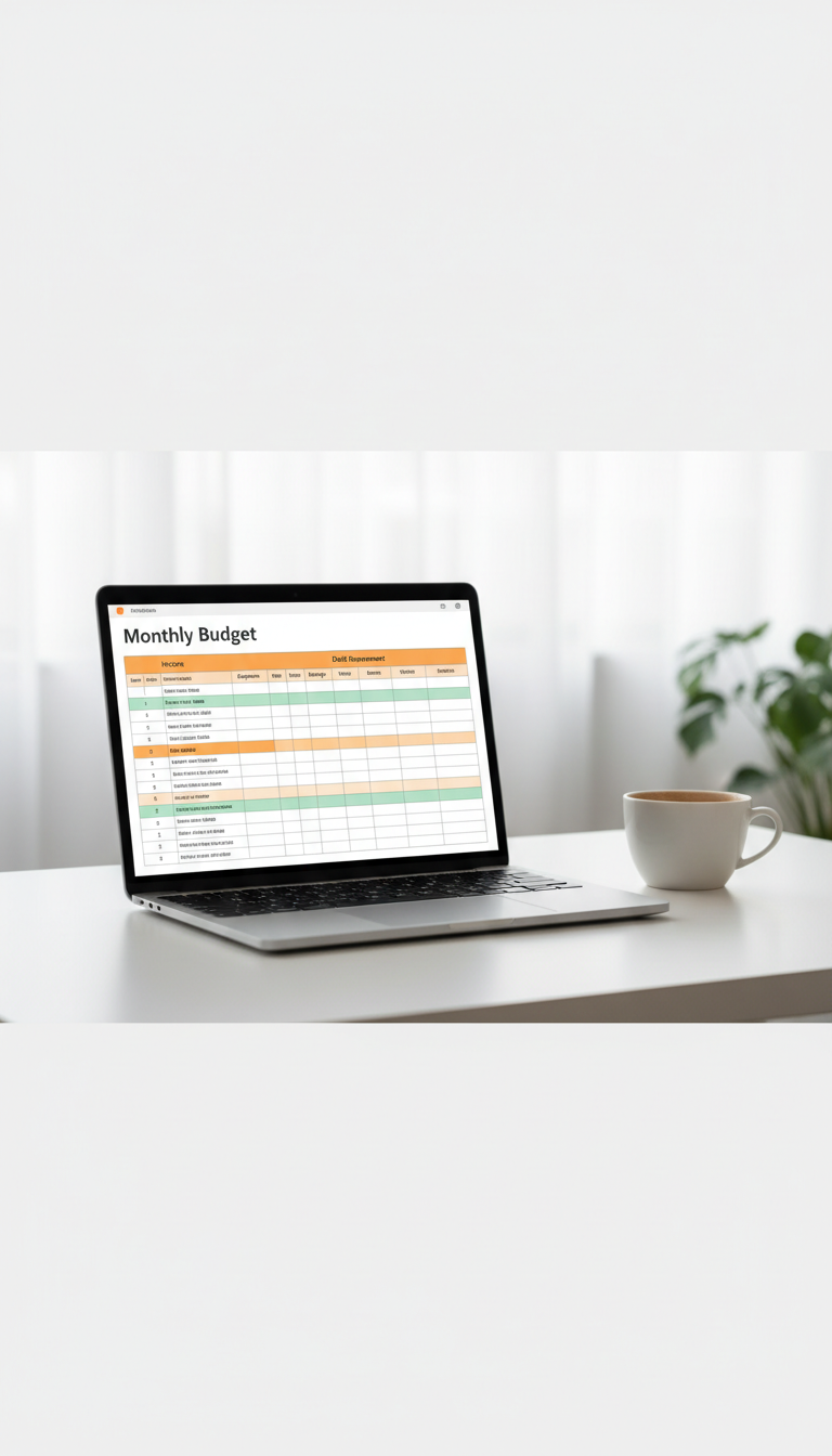 Monthly Budget Template for Small Businesses