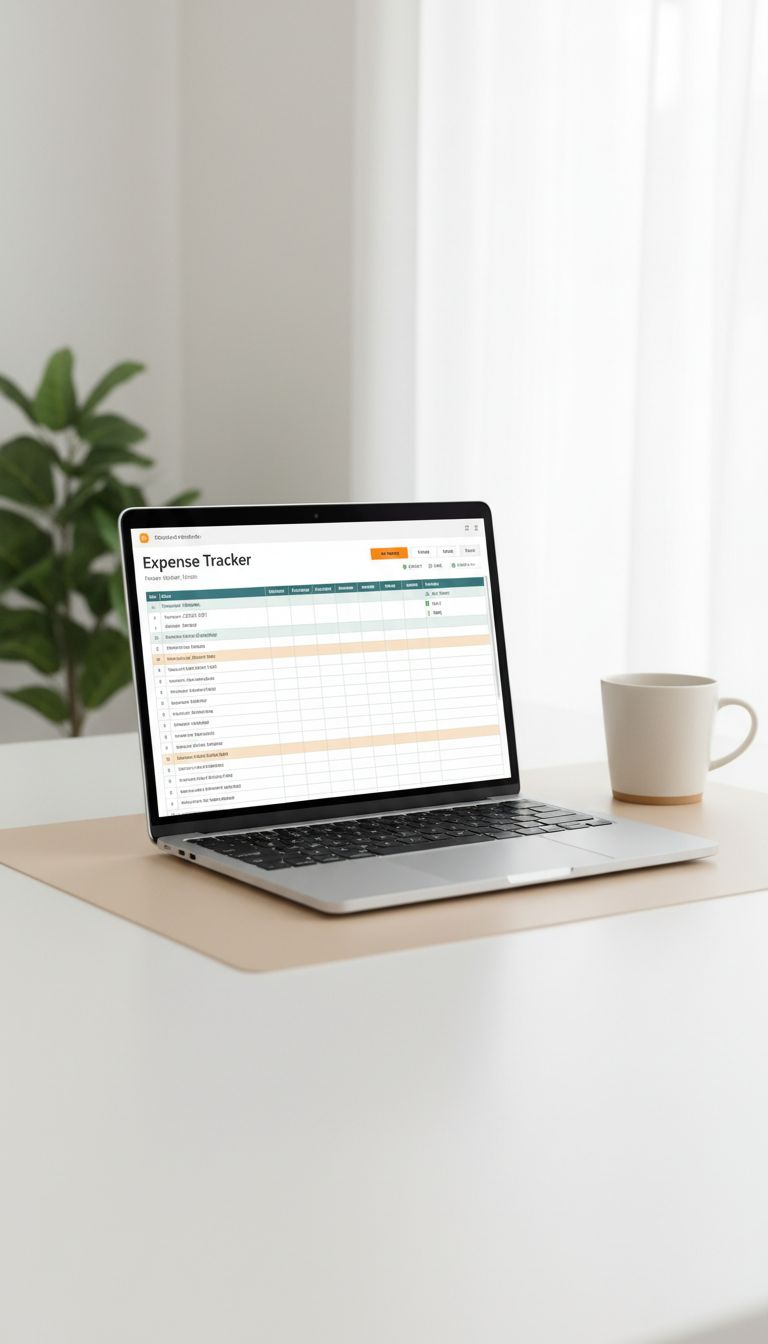 Expense Tracker Spreadsheet for Freelancers